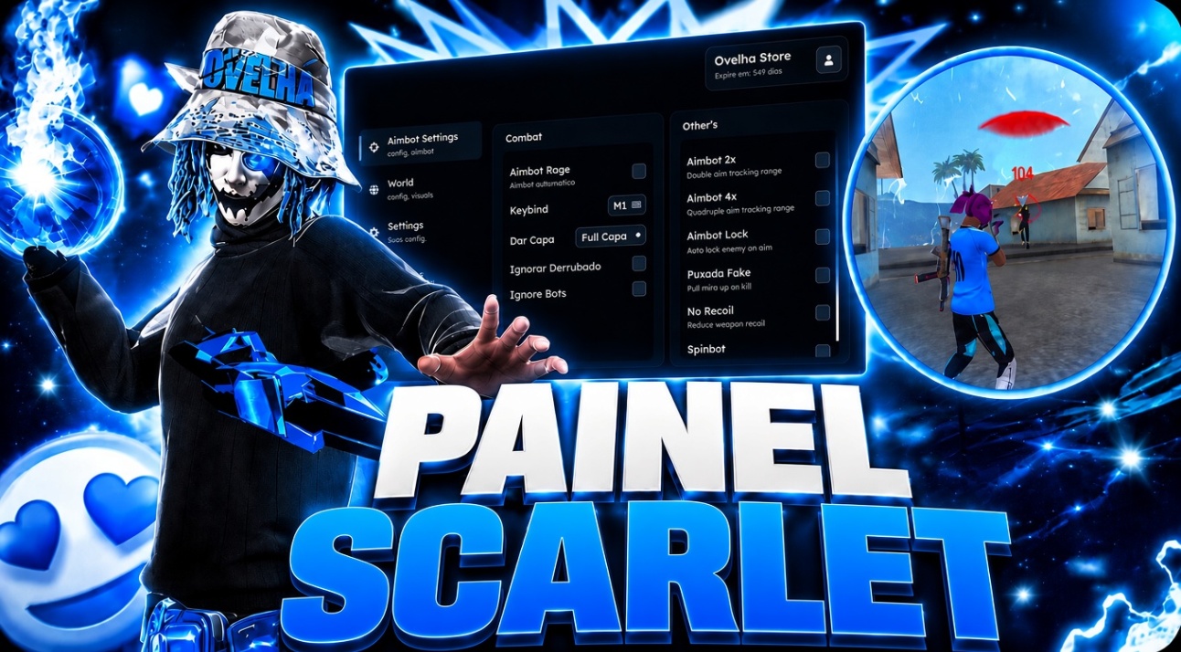Painel Scarlet Iphone (Permanente)